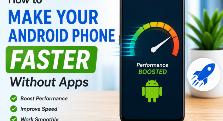 How to Make Your Android Phone Faster Without Apps
