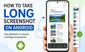 How to Take Long Screenshot on Android