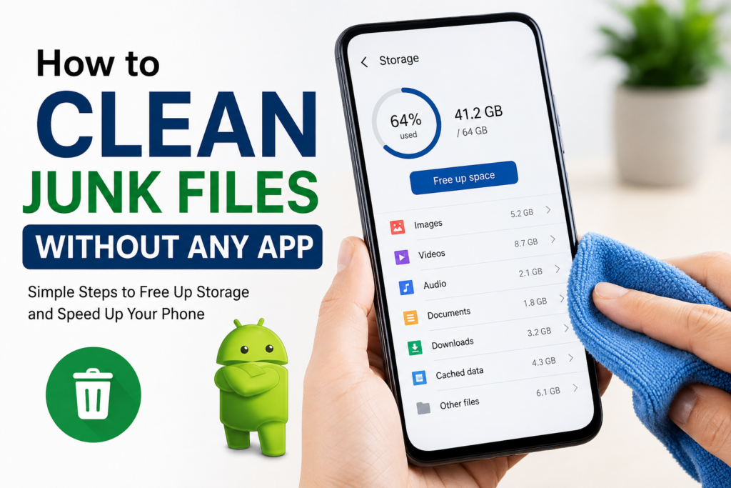 How to Clean Junk Files Without Any App
