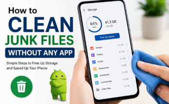 How to Clean Junk Files Without Any App