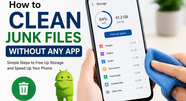 How to Clean Junk Files Without Any App