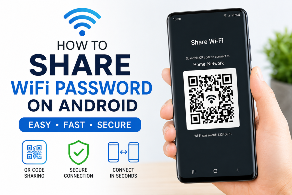 How to Share WiFi Password on Android