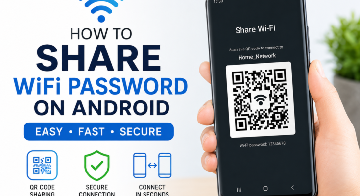 How to Share WiFi Password on Android